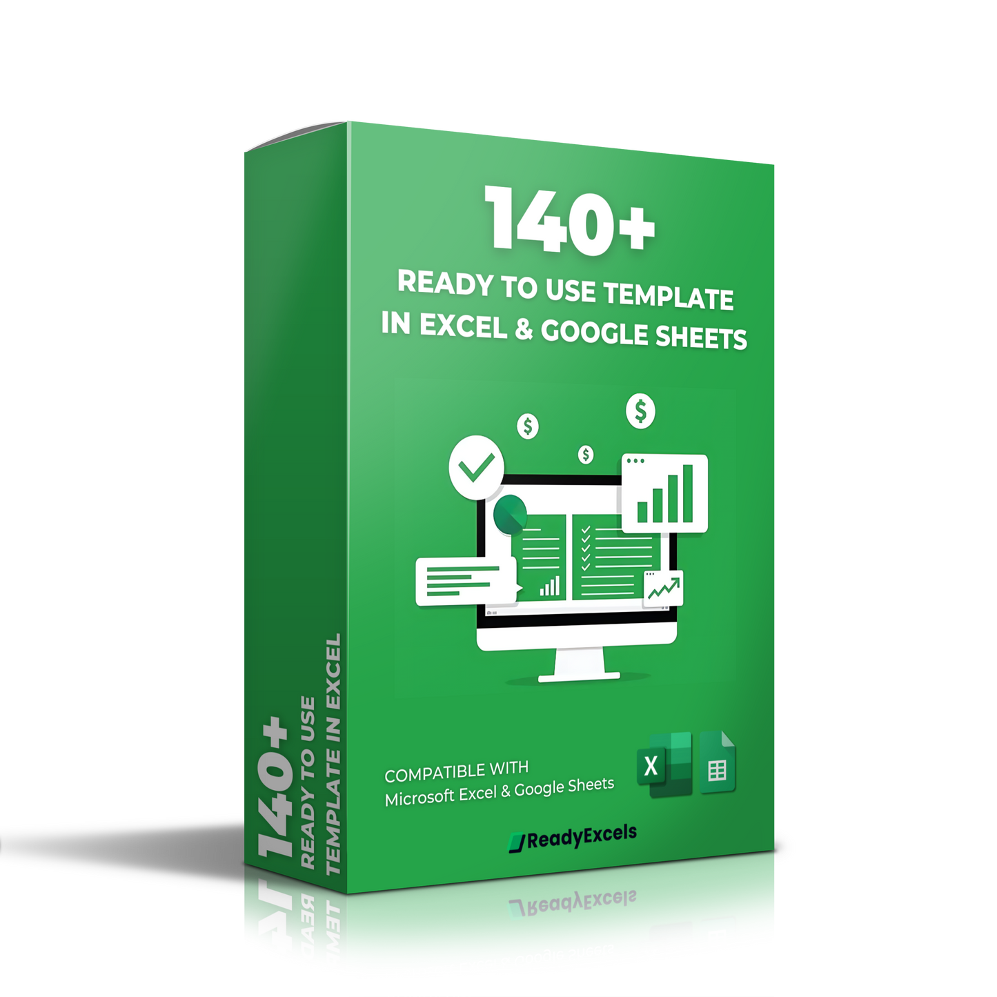 Access to 140+ Ready to Use Excel Templates | Personal License