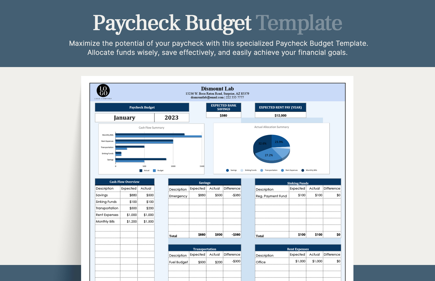 Personal Financial Calculator Bundle – 25+ Ready-to-Use Templates