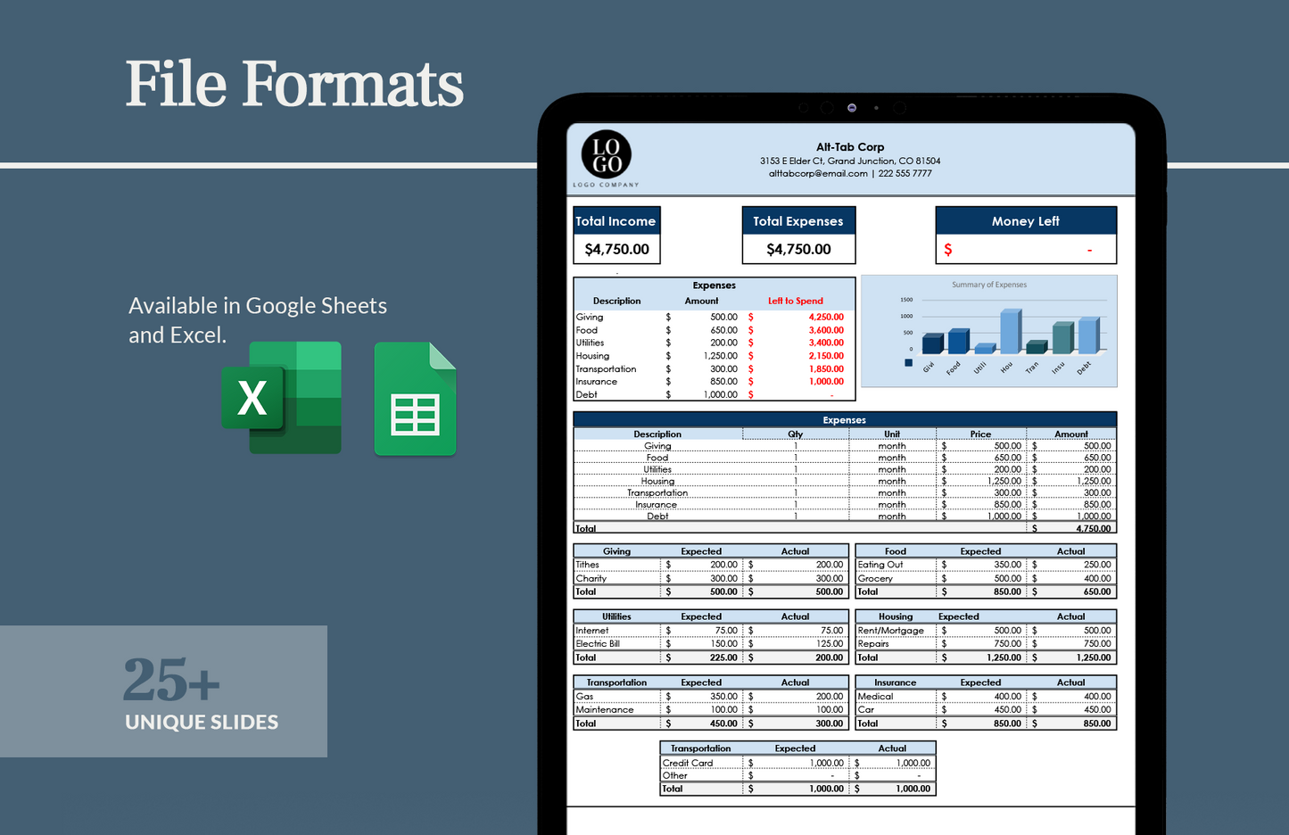 Personal Financial Calculator Bundle – 25+ Ready-to-Use Templates