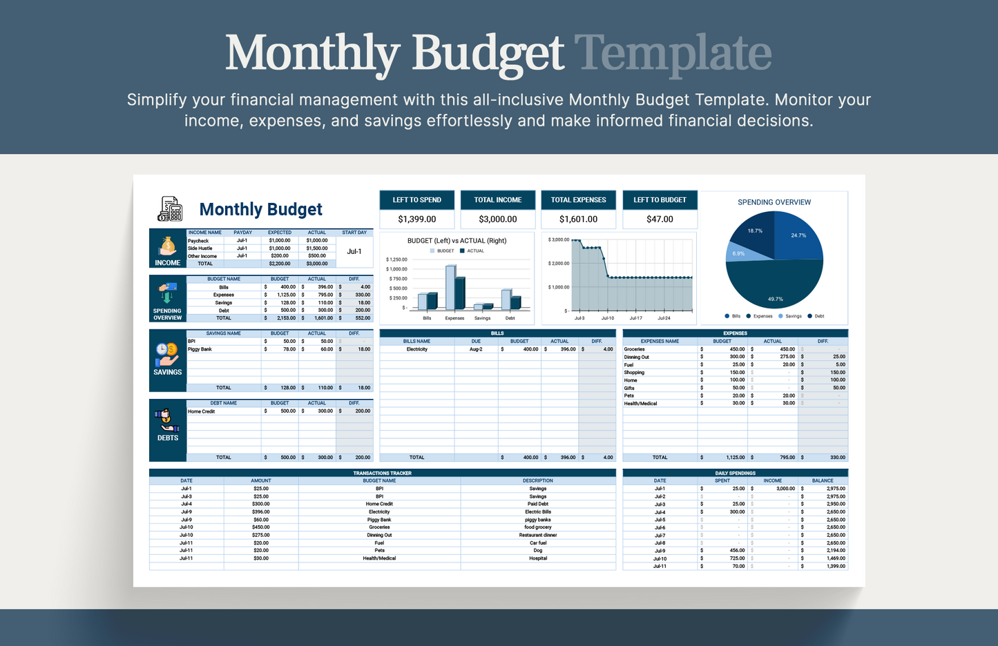 Personal Financial Calculator Bundle – 25+ Ready-to-Use Templates
