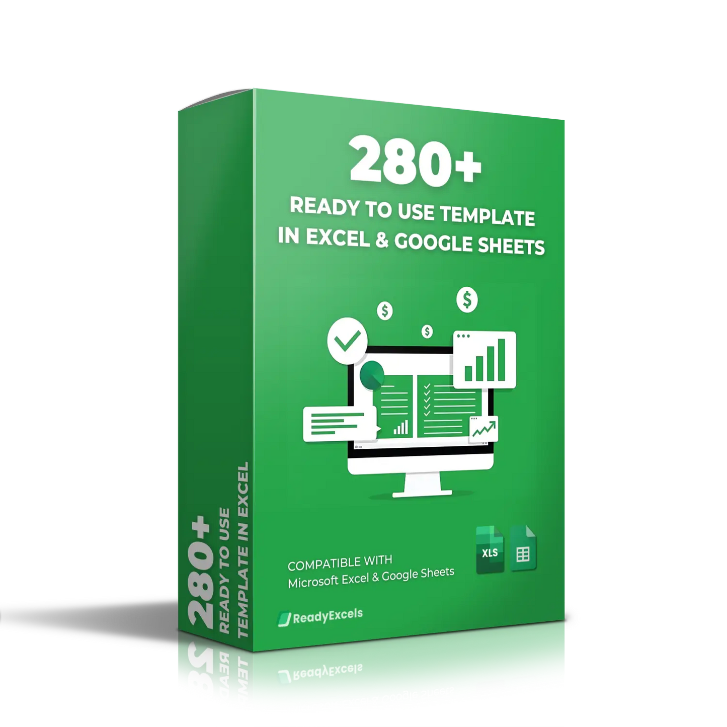 Access to 280+ Ready-to-Use Templates for Excel | Commercial License