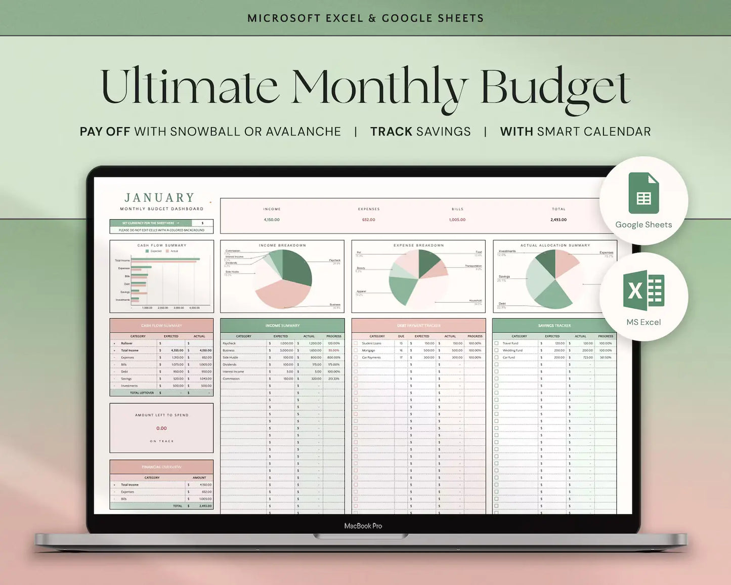 Personal Financial Calculator Excel